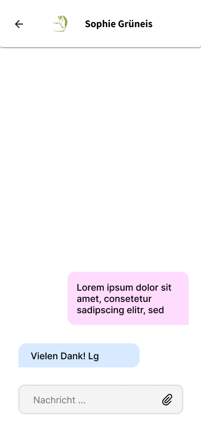 Direkter Chat mit dem Sattler