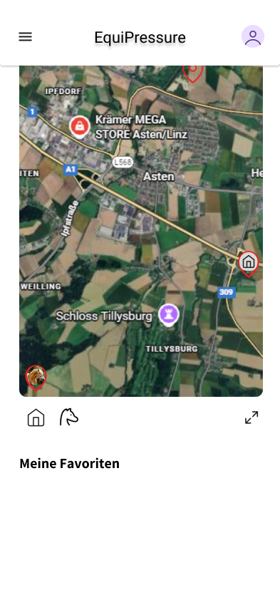 Gespeicherte Sattler als Favoriten